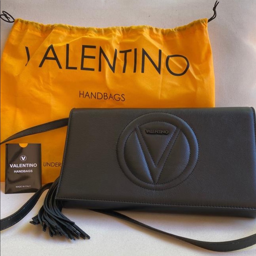 Valentino Leather Clutch